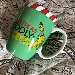 Grinch mug. Does have paint scratches